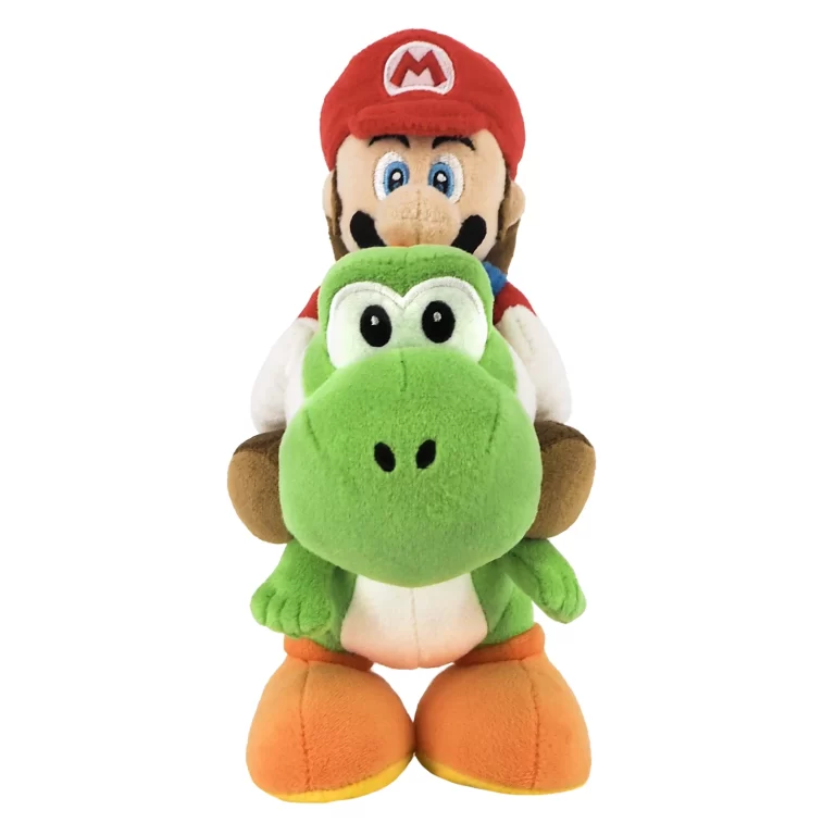 SUPER MARIO - Mario & Yoshi - Pluche 21cm