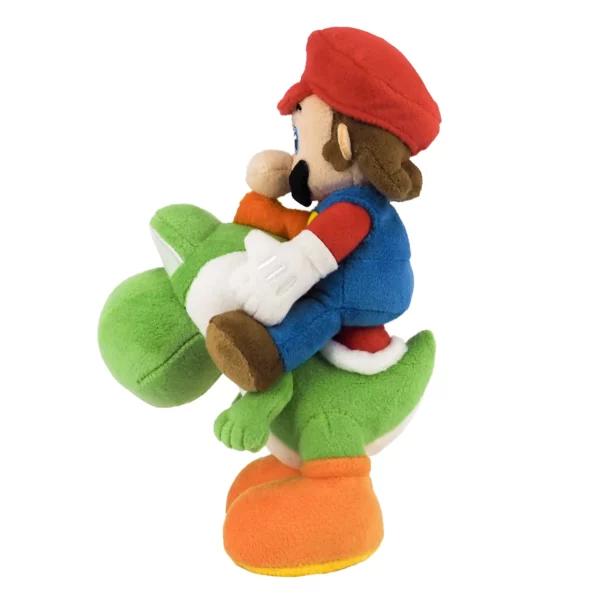 SUPER MARIO - Mario & Yoshi - Pluche 21cm - Afbeelding 2