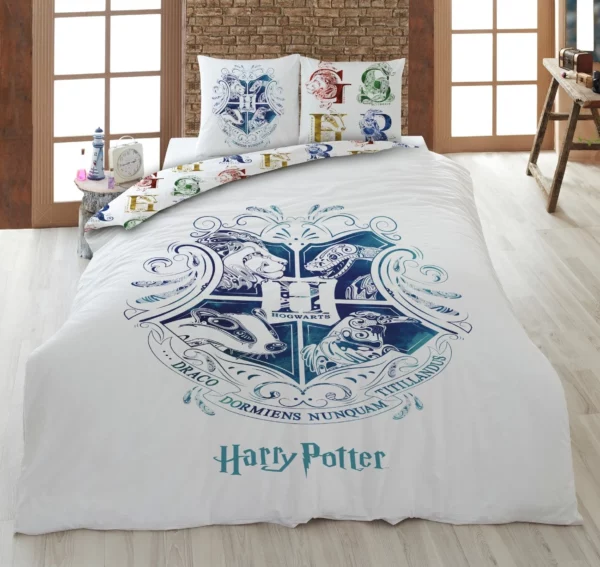 HARRY POTTER - Hogwarts - Duvet Cover 140x200cm '100% cotton'