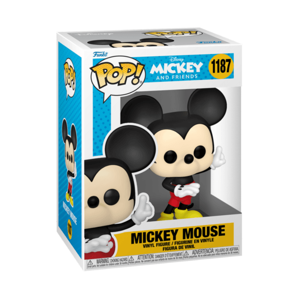 Funko Pop! Disney - Mickey & Friends: Mickey Mouse (1187) - Afbeelding 2