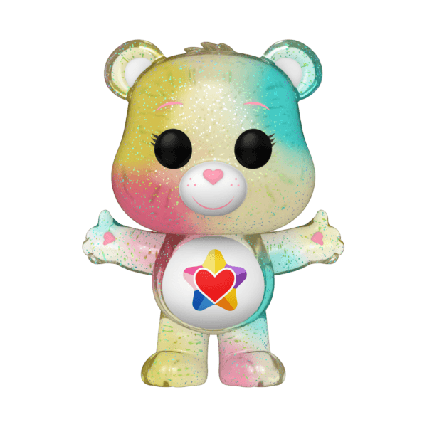 Funko Pop! Care Bears 40th Anniv: True Heart Bear (1206) w/ Chase - Afbeelding 4