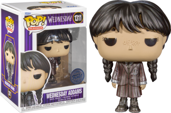 Funko Pop! Television: Wednesday (1311) Special Edition Metallic Effect