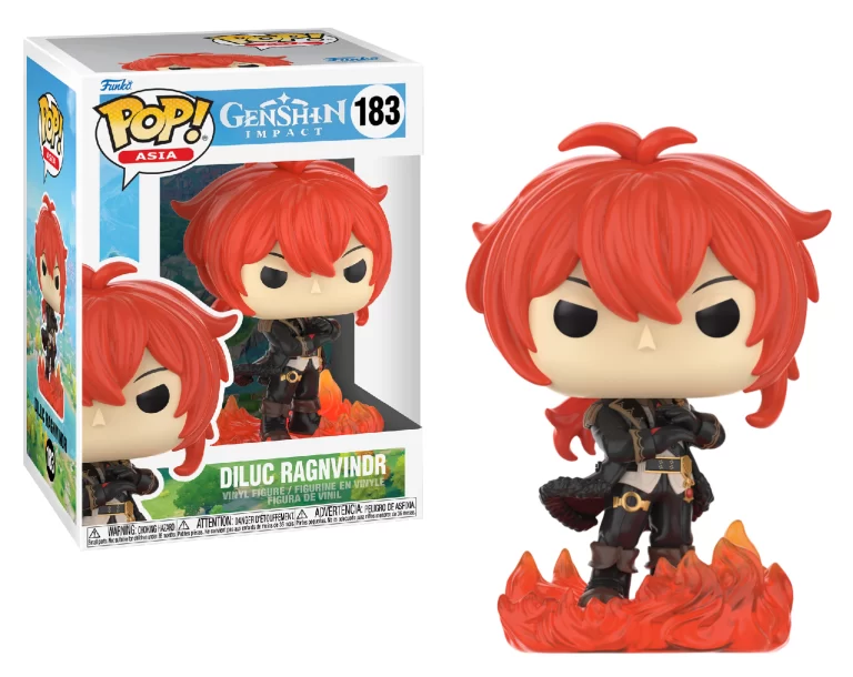 Funko Pop! Asia: Genshin Impact - Diluc Ragnvindr (183)