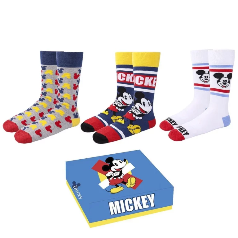 DISNEY - Mickey - 3 Pairs Socks Pack (Size 36-41)