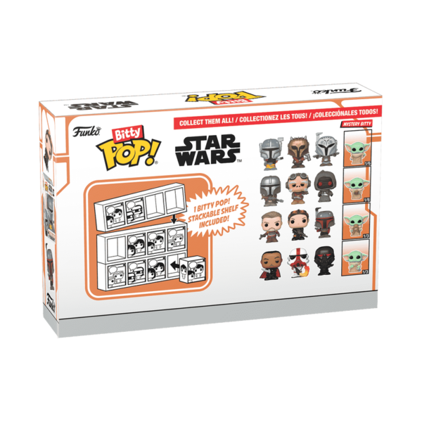 Funko Bitty Pop! THE MANDALORIAN - Moff Gideon - 4 Pack 2.5cm - Afbeelding 2