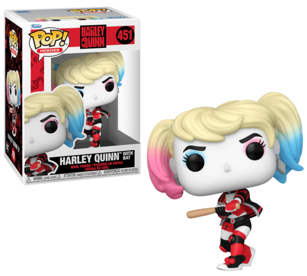 Funko Pop! DC HARLEY QUINN 30TH - Harley Quinn with bat (451)