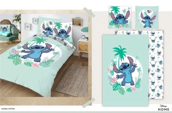 LILO & STITCH - Aloha Stitch - Duvet Cover 140x200cm - 'Cotton'