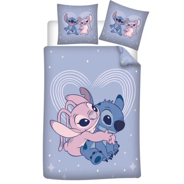 STITCH - Duvet Cover 140x200cm - Stitch and Angel '100% polycotton'