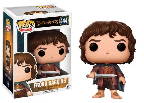 Funko Pop! Movies: Lord of The Rings - Frodo Baggins (444) w/ Chase