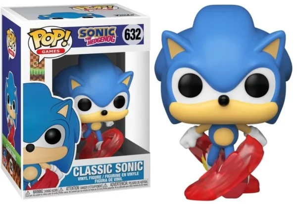 Funko Pop! Games: Classic Sonic (632)