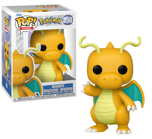 Funko Pop! Games: Pokemon - Dragonite (850)