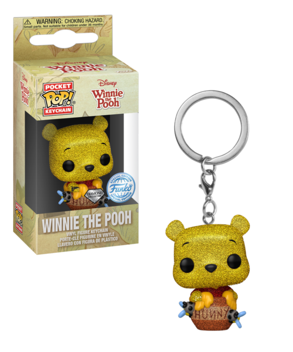 Pocket Pop Keychains : DISNEY - Winnie The Pooh (Diamond)