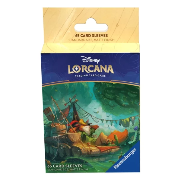 DISNEY - Lorcana - 65 Card Sleeves - Robin Hood - Chapter 3