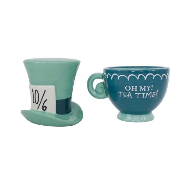DISNEY - Alice in Wonderland - Mad Hatter - Zout- en peper set - Afbeelding 2