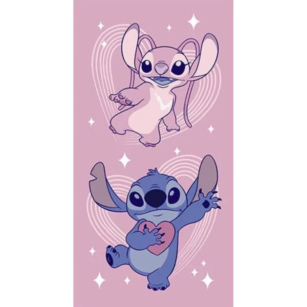 LILO & STITCH - Angel - Beach Towel 100% Polyester - 70x140cm