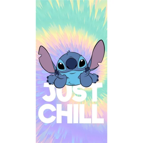 LILO & STITCH - Just Chill - Beach Towel 100% Polyester - 70x140cm