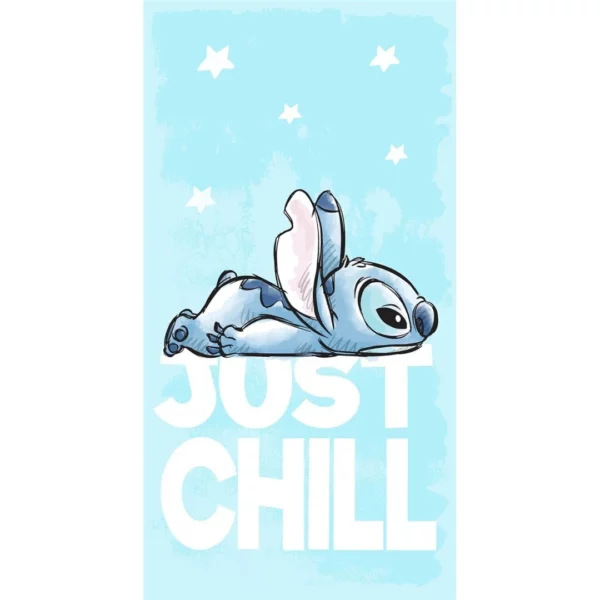 LILO & STITCH - Just Chill - Beach Towel 100% Polyester - 70x140cm
