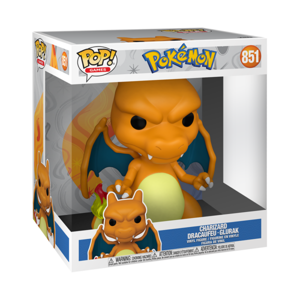 Funko Pop! Pokemon: Charizard 10" Oversize (851) - Afbeelding 2