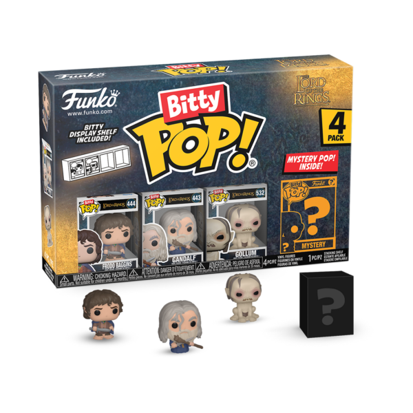 Funko Bitty Pop! LORD OF THE RINGS - Frodo - 4 Pack 2.5cm
