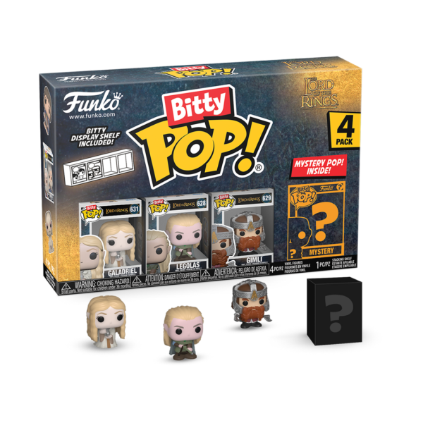 Funko Bitty Pop! LORD OF THE RINGS - Galadriel - 4 Pack 2.5cm