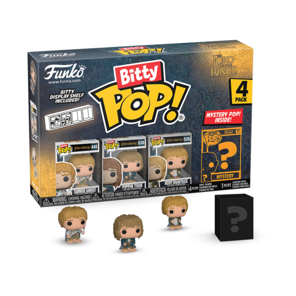 Funko Bitty Pop! LORD OF THE RINGS - Samwise - 4 Pack 2.5cm