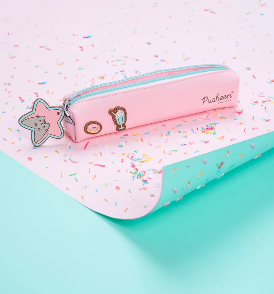 PUSHEEN - Rose Collection - Square Pencil Case - Afbeelding 2