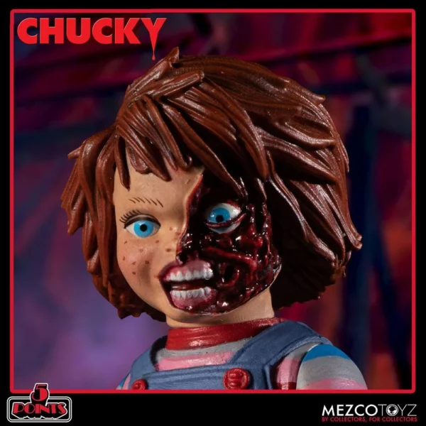 CHILD'S PLAY - Chucky Deluxe Action Figure Box Set 5 Points - 10cm - Afbeelding 4