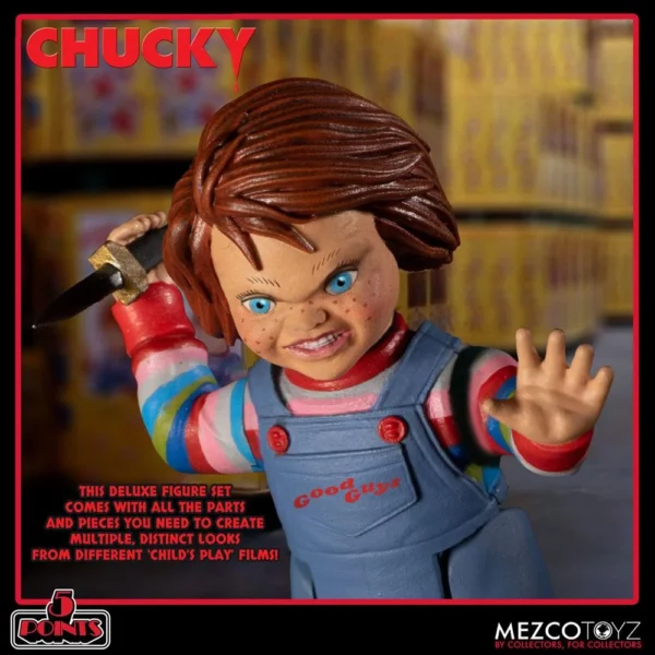 CHILD'S PLAY - Chucky Deluxe Action Figure Box Set 5 Points - 10cm - Afbeelding 5