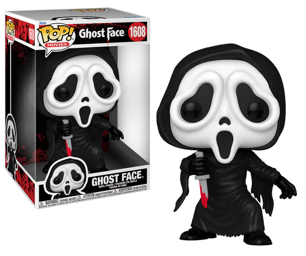 Funko Pop! Movies: SCREAM - Ghost Face 10" Jumbo Pop (1608)