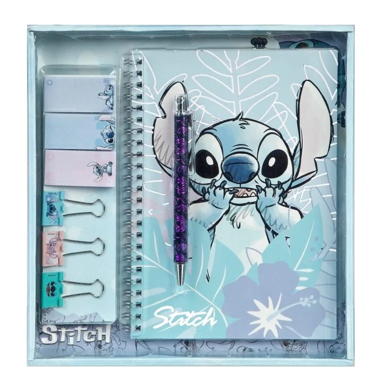 STITCH - Watercolor - Gift Box Stationery Set - 8st.