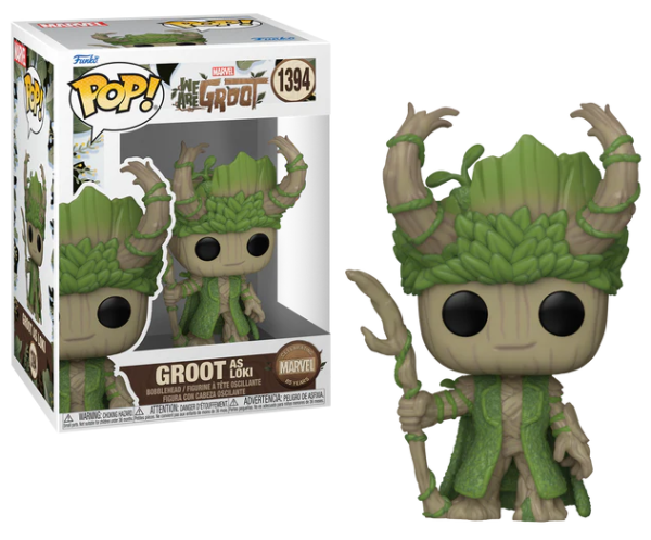 Funko Pop! WE ARE GROOT – Groot as Loki (1394)
