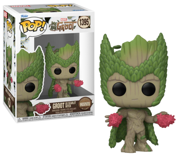 Funko Pop! WE ARE GROOT – Groot as Scarlet Witch (1395)