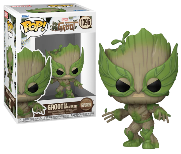 Funko Pop! WE ARE GROOT – Groot as Wolverine (1396)