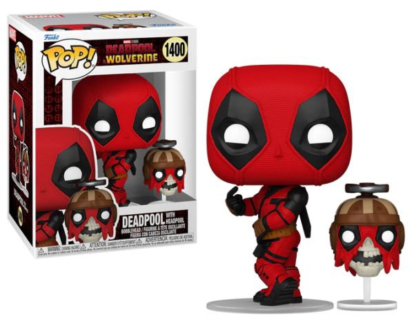 Funko Pop! DEADPOOL & WOLVERINE: Deadpool with Headpool (1400)