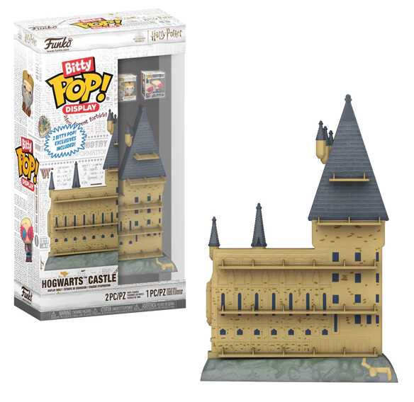Funko BITTY POP Display - HARRY POTTER - Hogwarts Castle w/2 Exclusive Bitty Pop