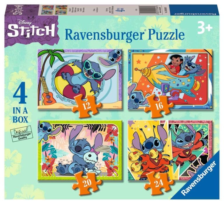 LILO & STITCH - 4 Puzzle-Pack 12/16/20/24P