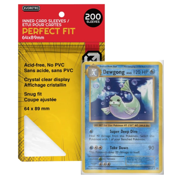 EVORETRO - Sleeves Perfect Fit for Pokemon / Lorcana / MTG Cards - Afbeelding 3