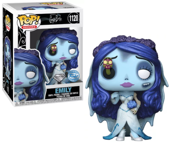 Funko Pop! Corpse Bride - Emily with Maggot (1120) Diamond Edition