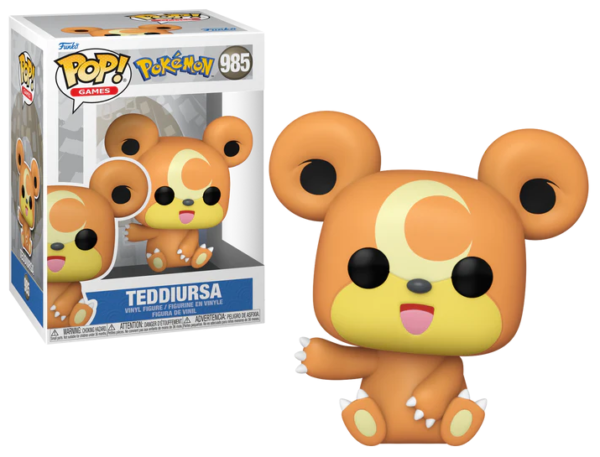 Funko Pop! Games: Pokemon - Teddiursa (985)