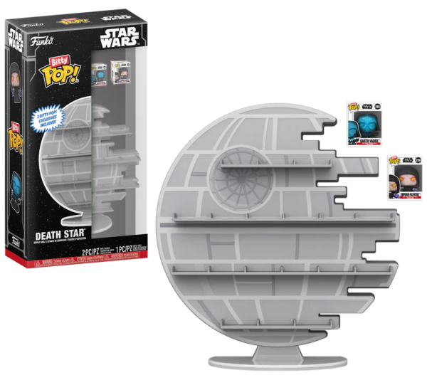 Funko BITTY POP Display - STAR WARS - Death Star w/2 Exclusive Bitty Pop