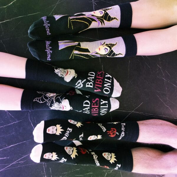 DISNEY - Villains - 3 Pairs Socks Pack (Size 36-43) - Afbeelding 2