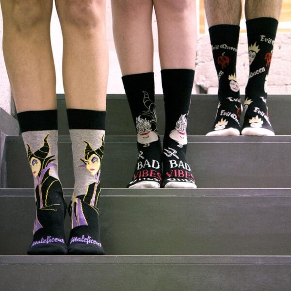 DISNEY - Villains - 3 Pairs Socks Pack (Size 36-43) - Afbeelding 3