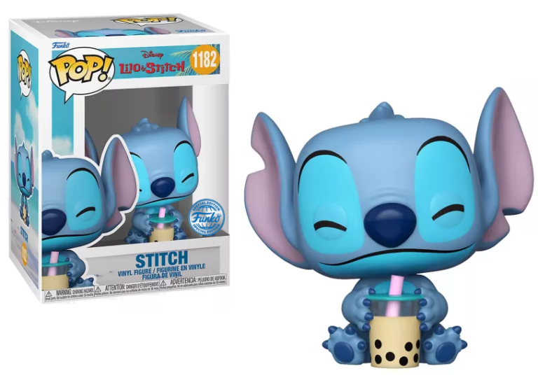 Funko Pop! Lilo & Stitch: Stitch with Boba (1182) Special Edition