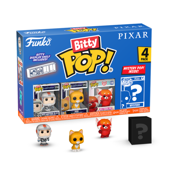 Funko Bitty Pop! PIXAR - Buzz Lightyear - 4 Pack 2.5cm