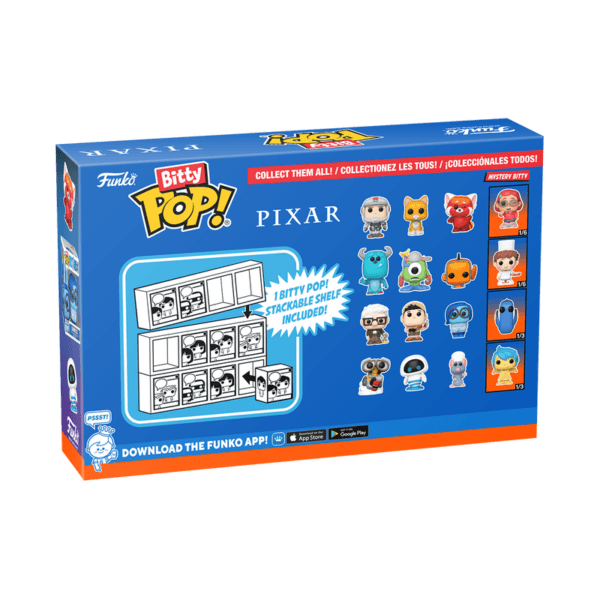 Funko Bitty Pop! PIXAR - Buzz Lightyear - 4 Pack 2.5cm - Afbeelding 2