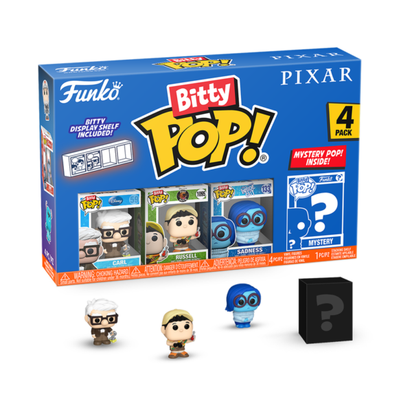 Funko Bitty Pop! PIXAR - Up - 4 Pack 2.5cm