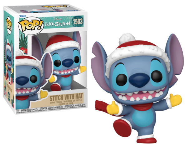 Funko Pop! Lilo & Stitch: Holiday Stitch with hat (1503)