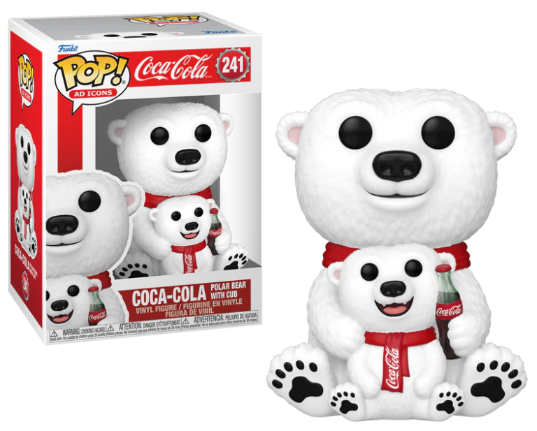 Funko Pop! Coca-cola: Polar Bear with Cub (241)
