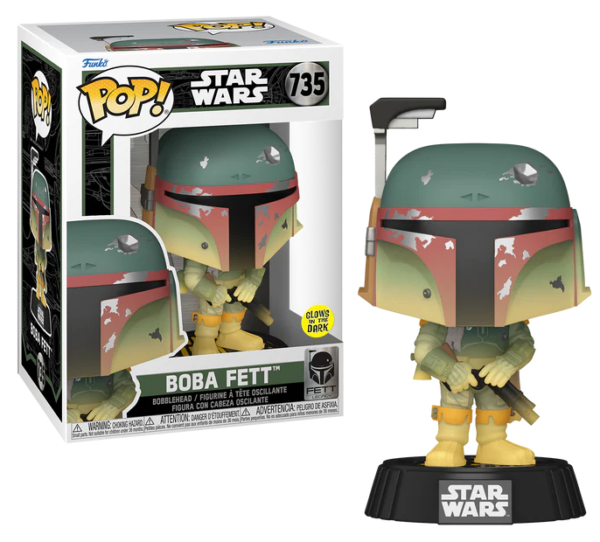 Funko Pop! STAR WARS FETT LEGACY - Boba Fett GITD (735)