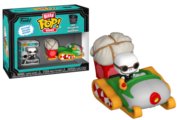 Funko Bitty Pop Ride - NBX - Jack Skellington with Snowmobile